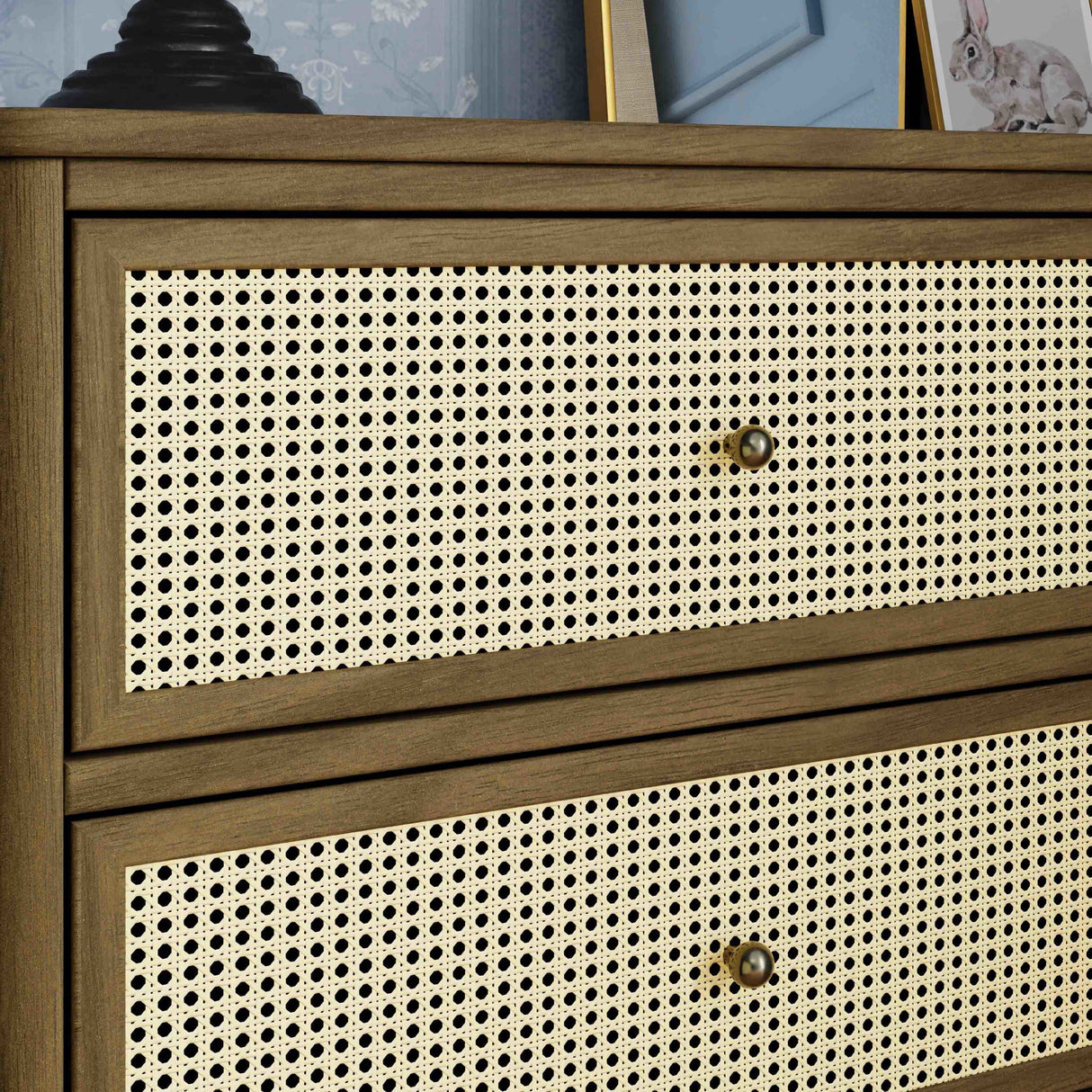 Namesake Marin with Cane 6-Drawer Dresser