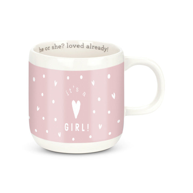 Gender Reveal Mug - Girl by Demdaco