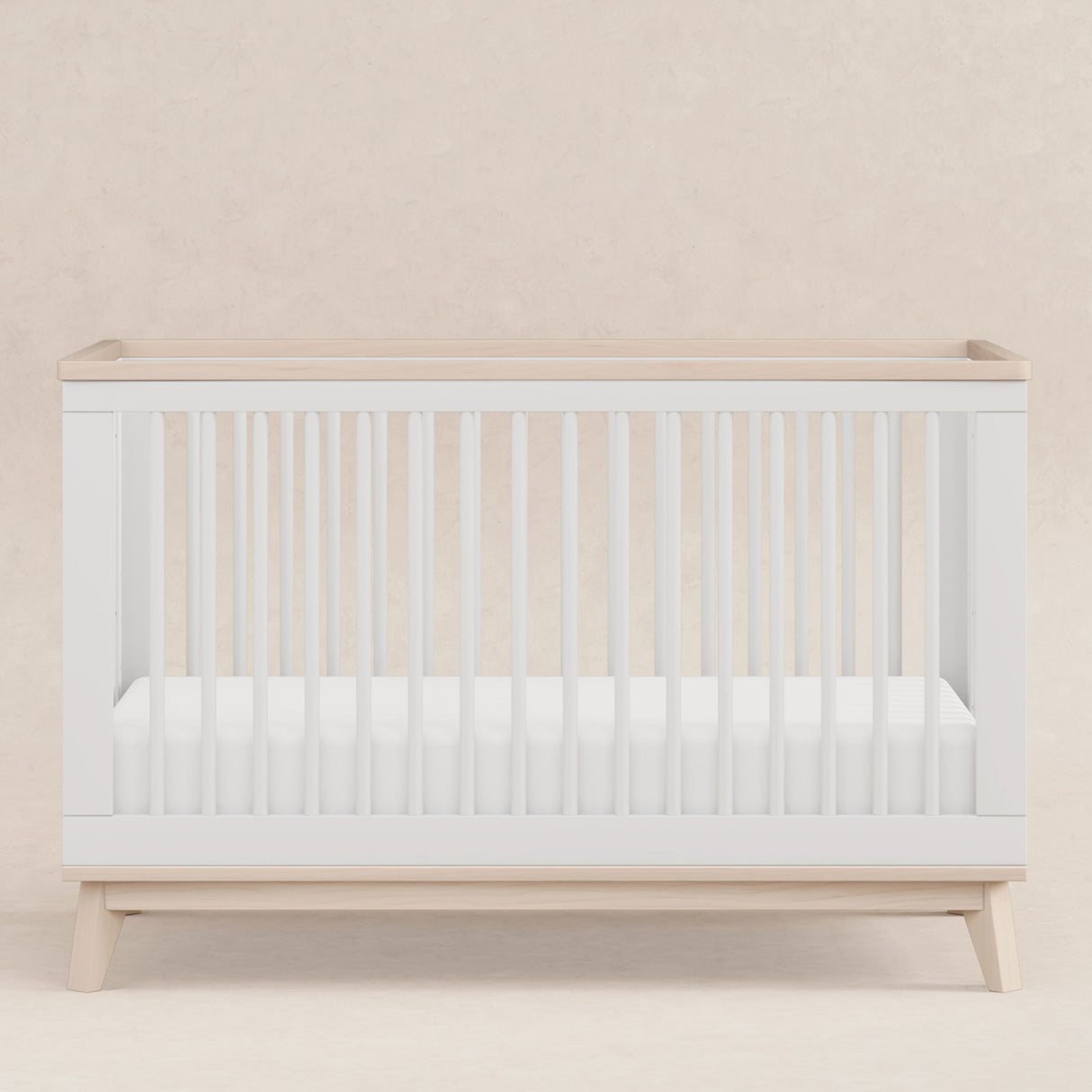 Babyletto Scoot 3-in-1 Convertible Crib with Toddler Bed Conversion Kit