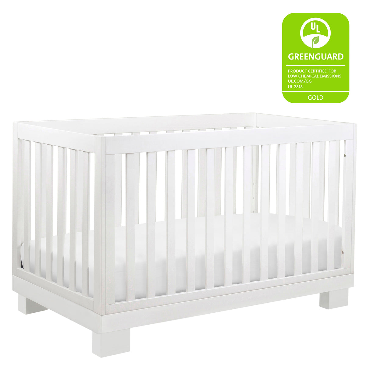 Babyletto Modo 3-in-1 Convertible Crib with Toddler Bed Conversion Kit
