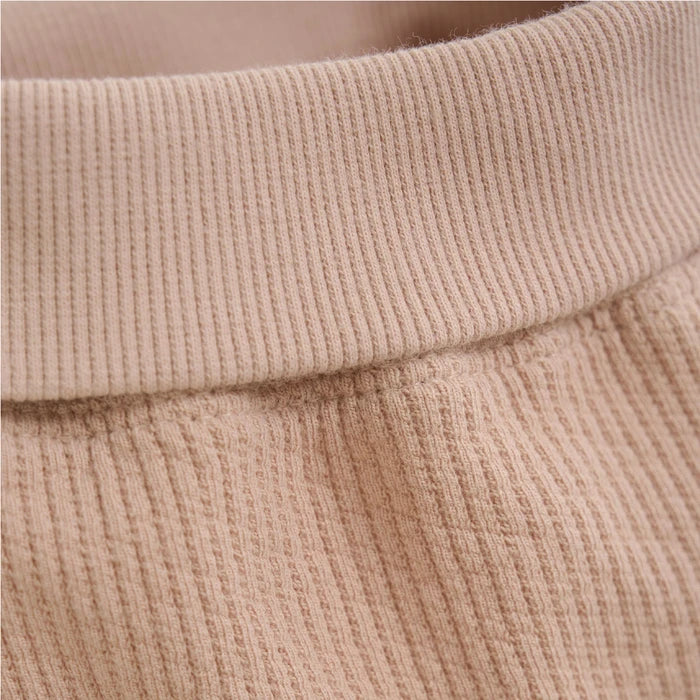 Waffle Pants - Silver Peony by Fixoni