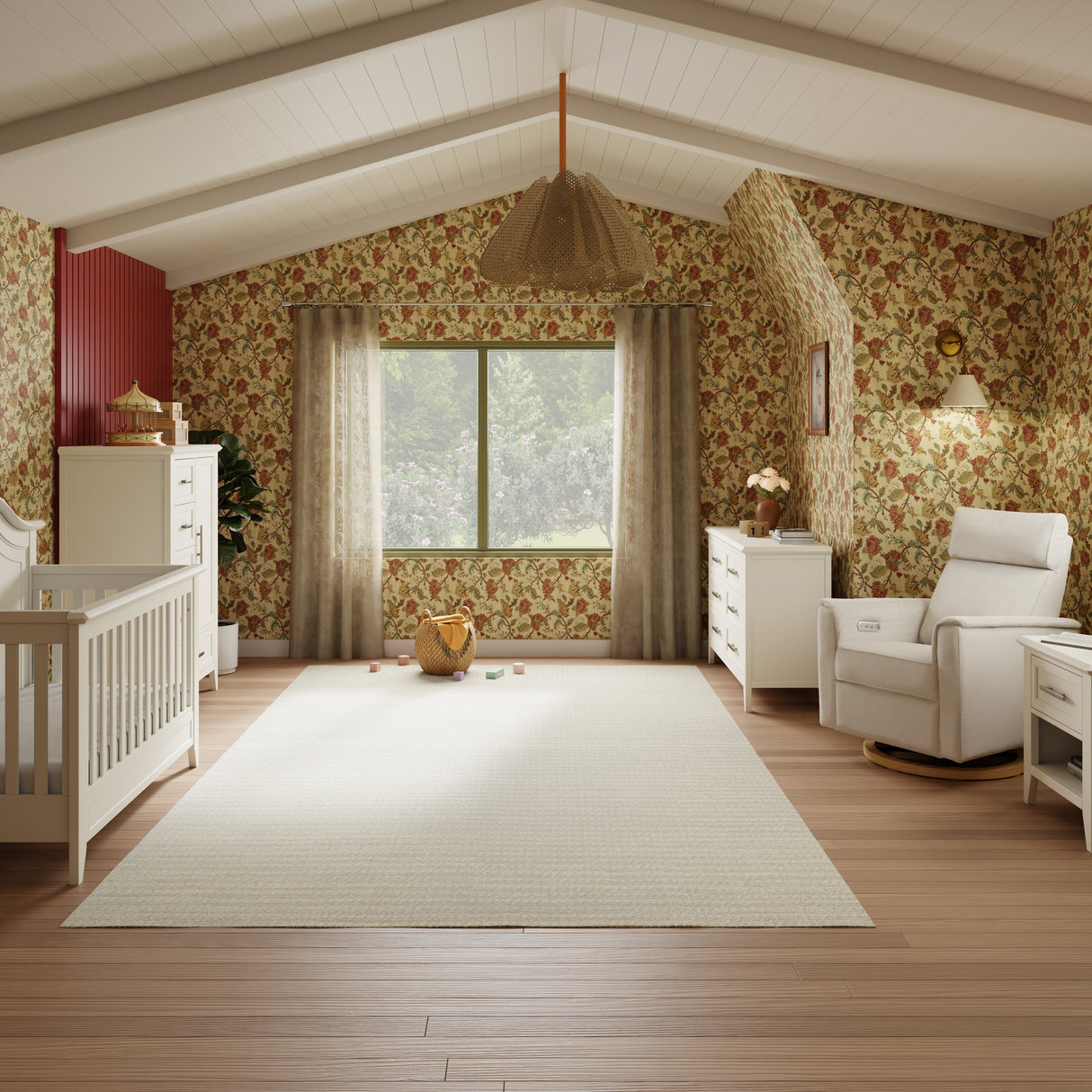 Namesake Willa Plus Power Glider Recliner + Power Headrest