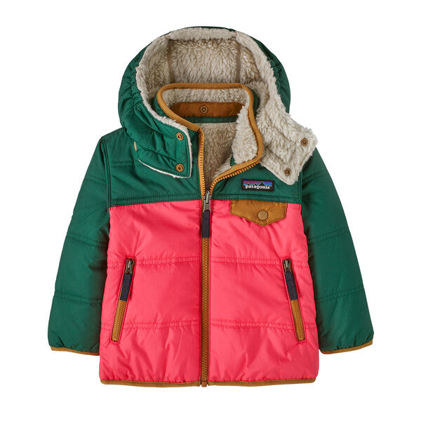 Baby Reversible Tribbles Hoody - Sierra Pink by Patagonia