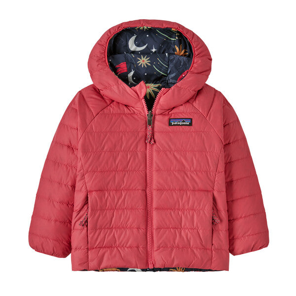 Baby Reversible Down Sweater Hoody - Cosmic Sea: New Navy by Patagonia