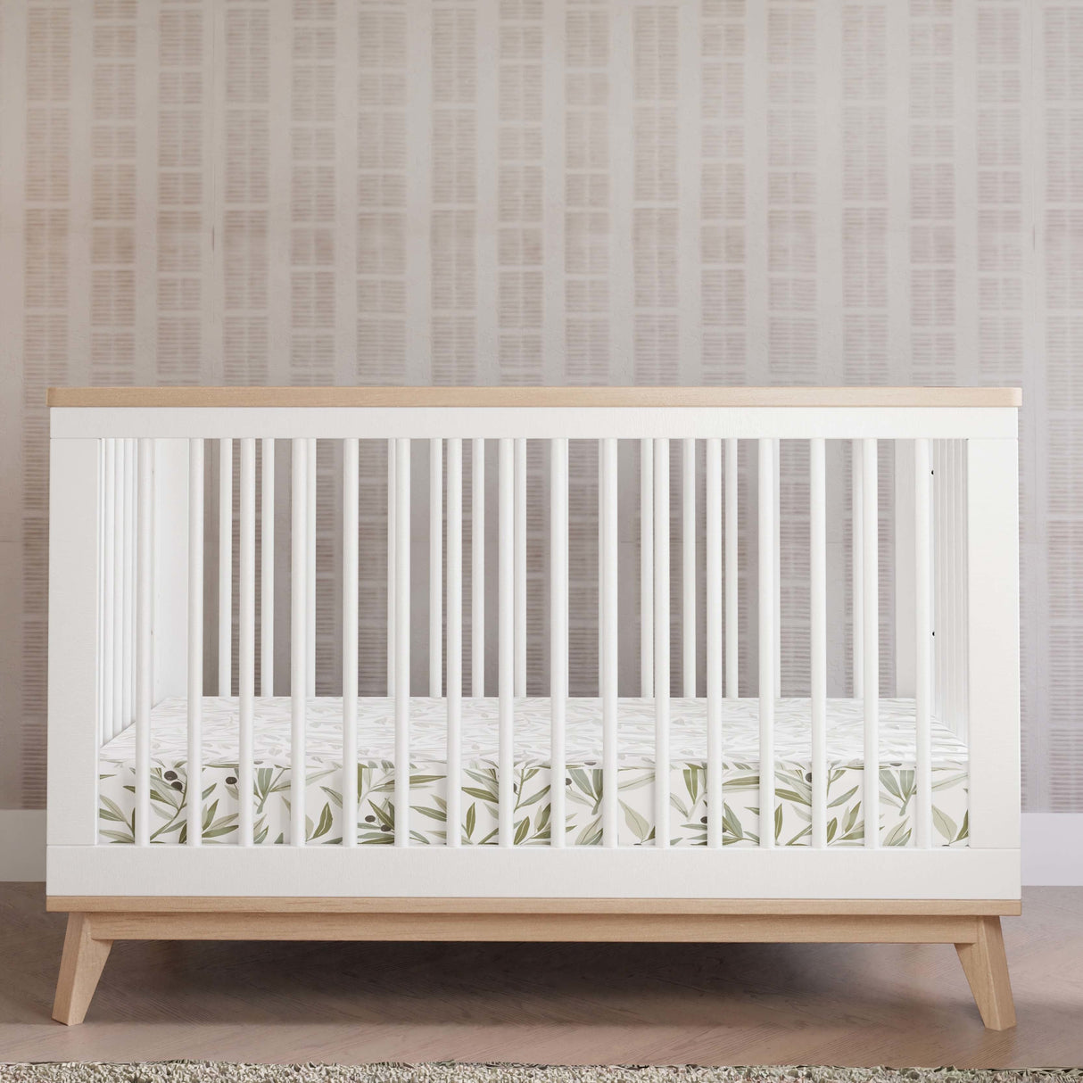 Babyletto Scoot 3-in-1 Convertible Crib with Toddler Bed Conversion Kit