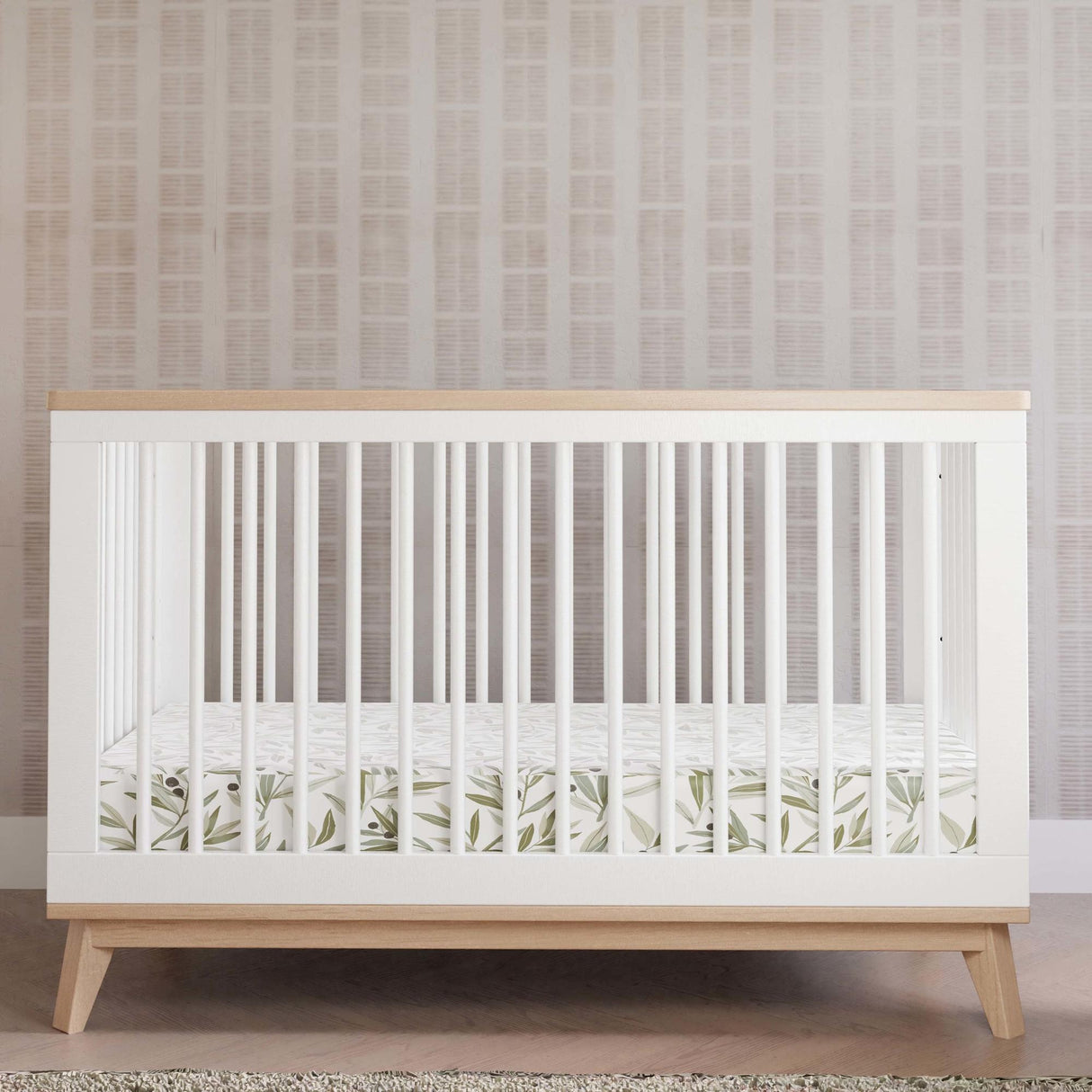 Babyletto Scoot 3-in-1 Convertible Crib with Toddler Bed Conversion Kit