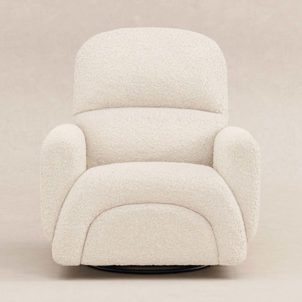 Babyletto Rainbow Recliner and Swivel Glider in Teddy Loop