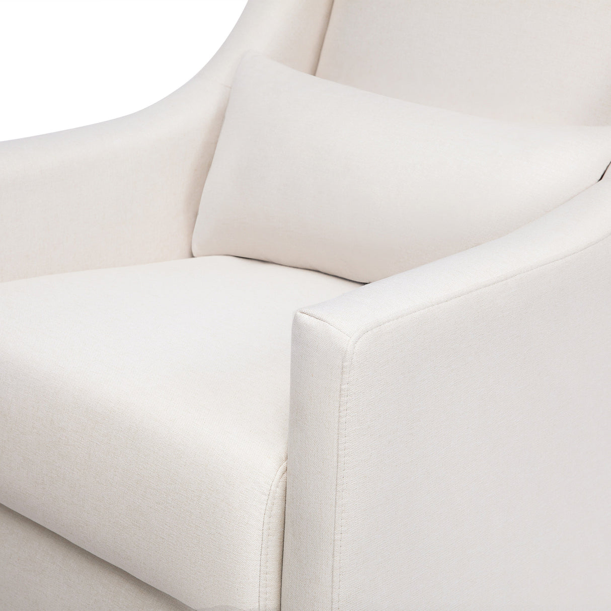 Babyletto Toco Swivel Glider and Ottoman in Eco-Performance Fabric | Water Repellent & Stain Resistant