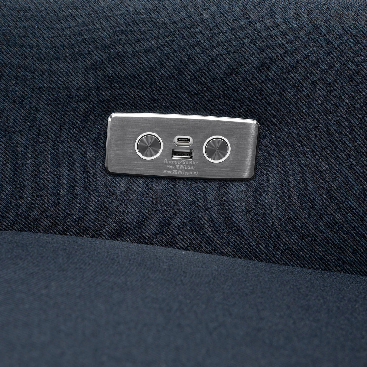 Babyletto Kiwi Electronic Recliner and Swivel Glider with USB port
