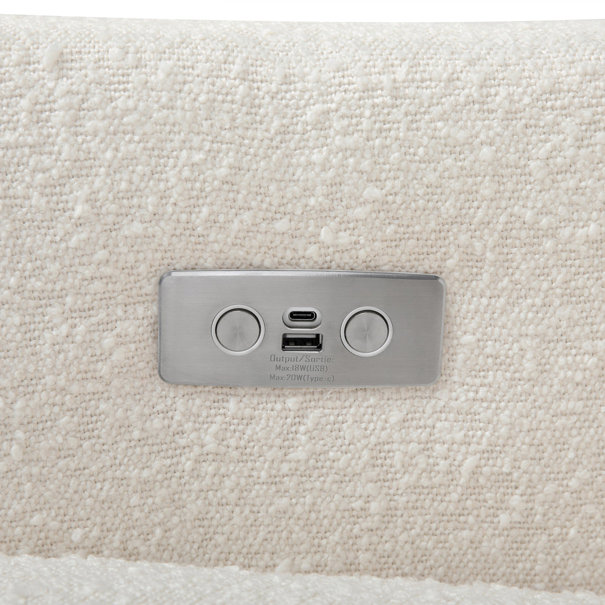 Babyletto Kiwi Electronic Recliner and Swivel Glider with USB port