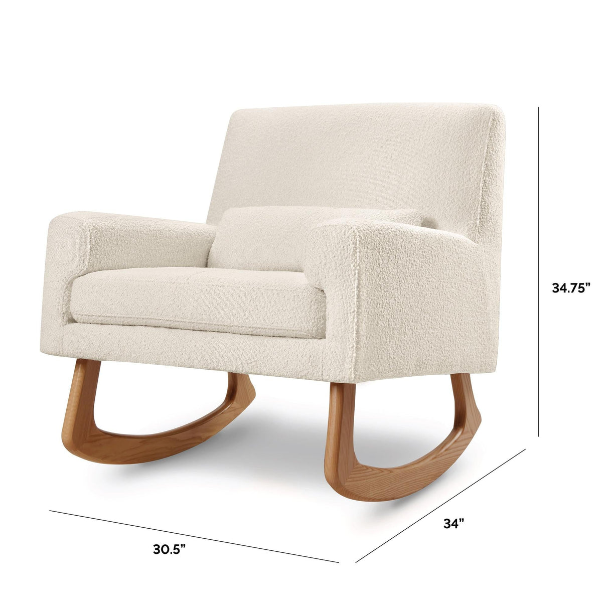Babyletto Sleepytime Rocker in Boucle