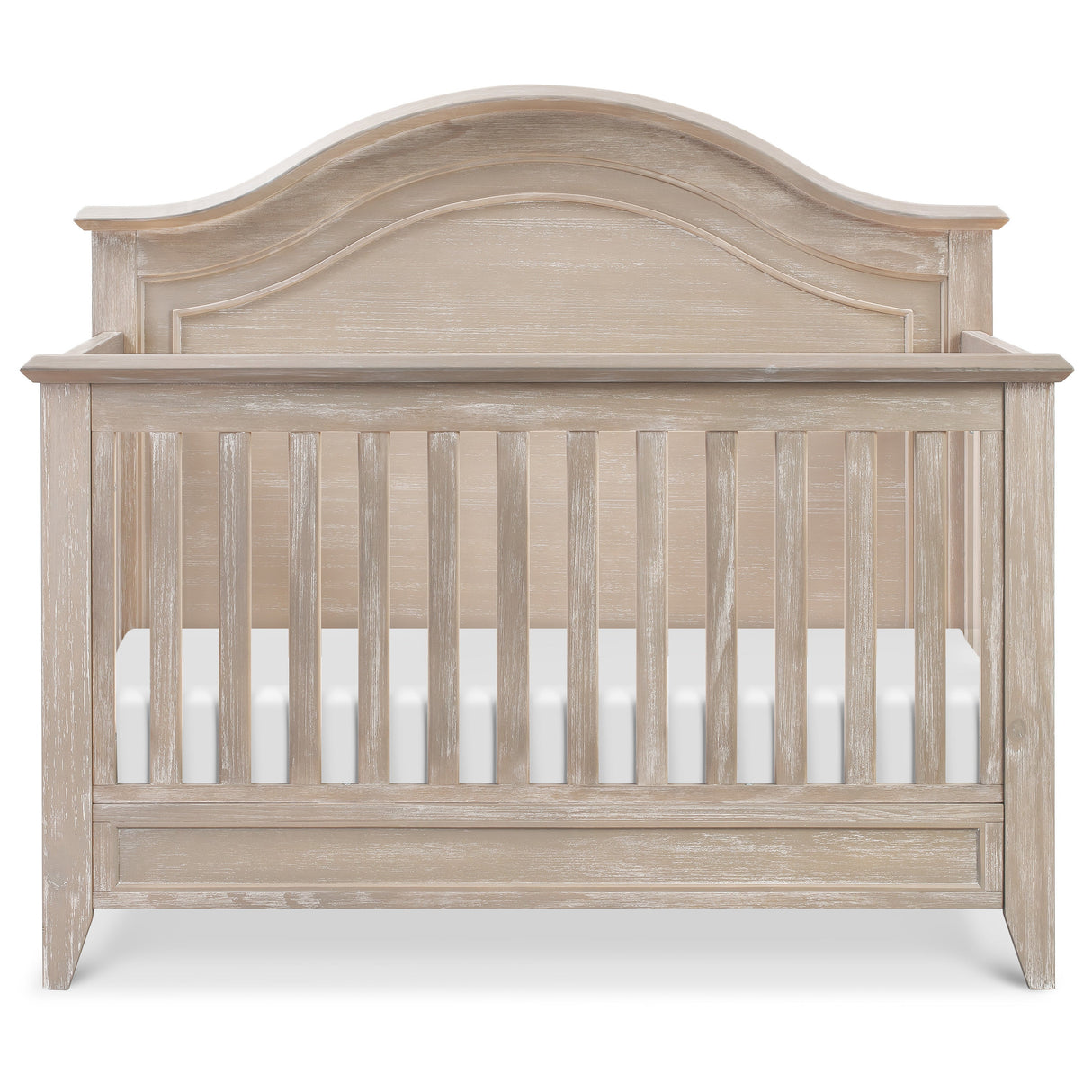 Monogram by Namesake Beckett Rustic 4-in-1 Convertible Curve Top Crib