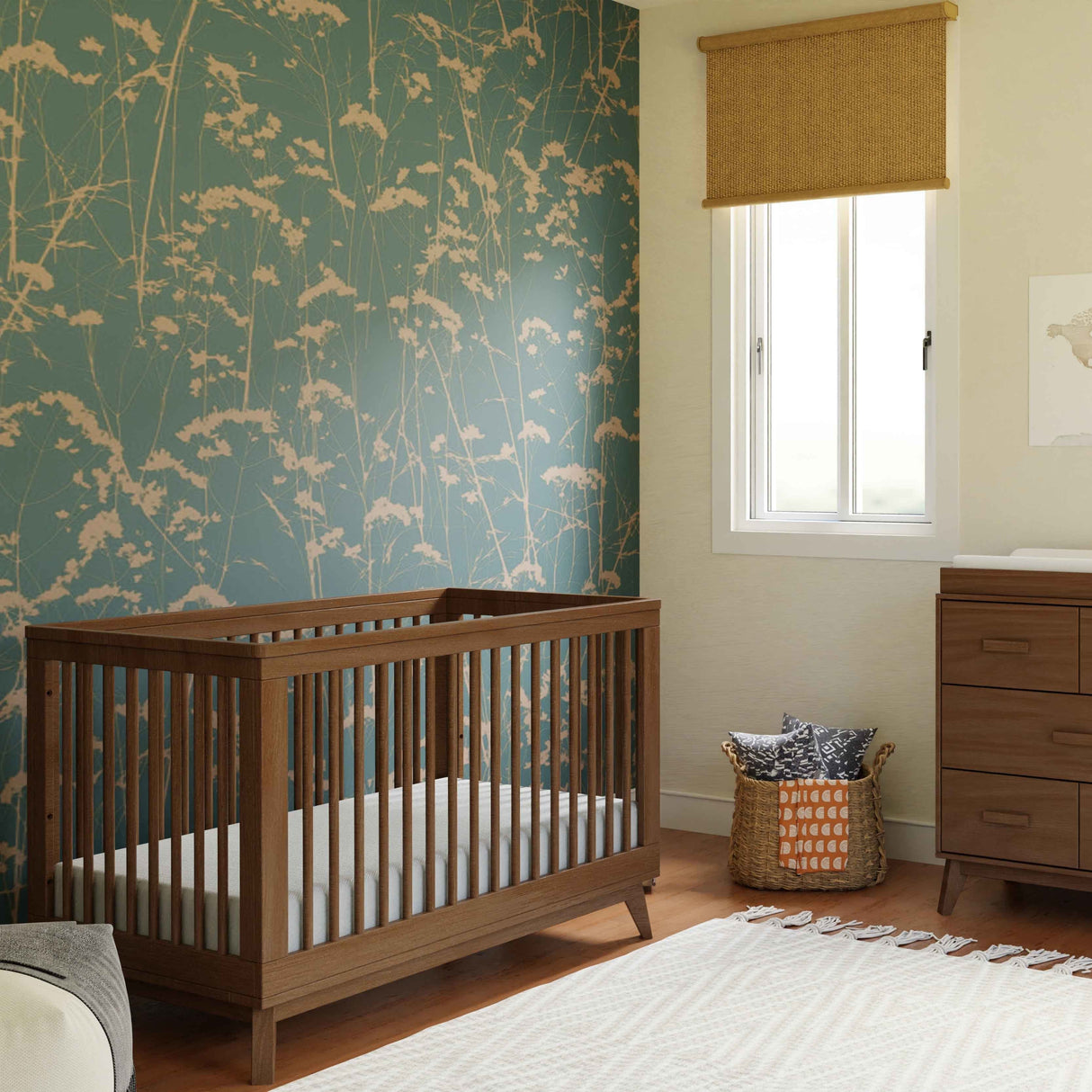 Babyletto Scoot 3-in-1 Convertible Crib with Toddler Bed Conversion Kit