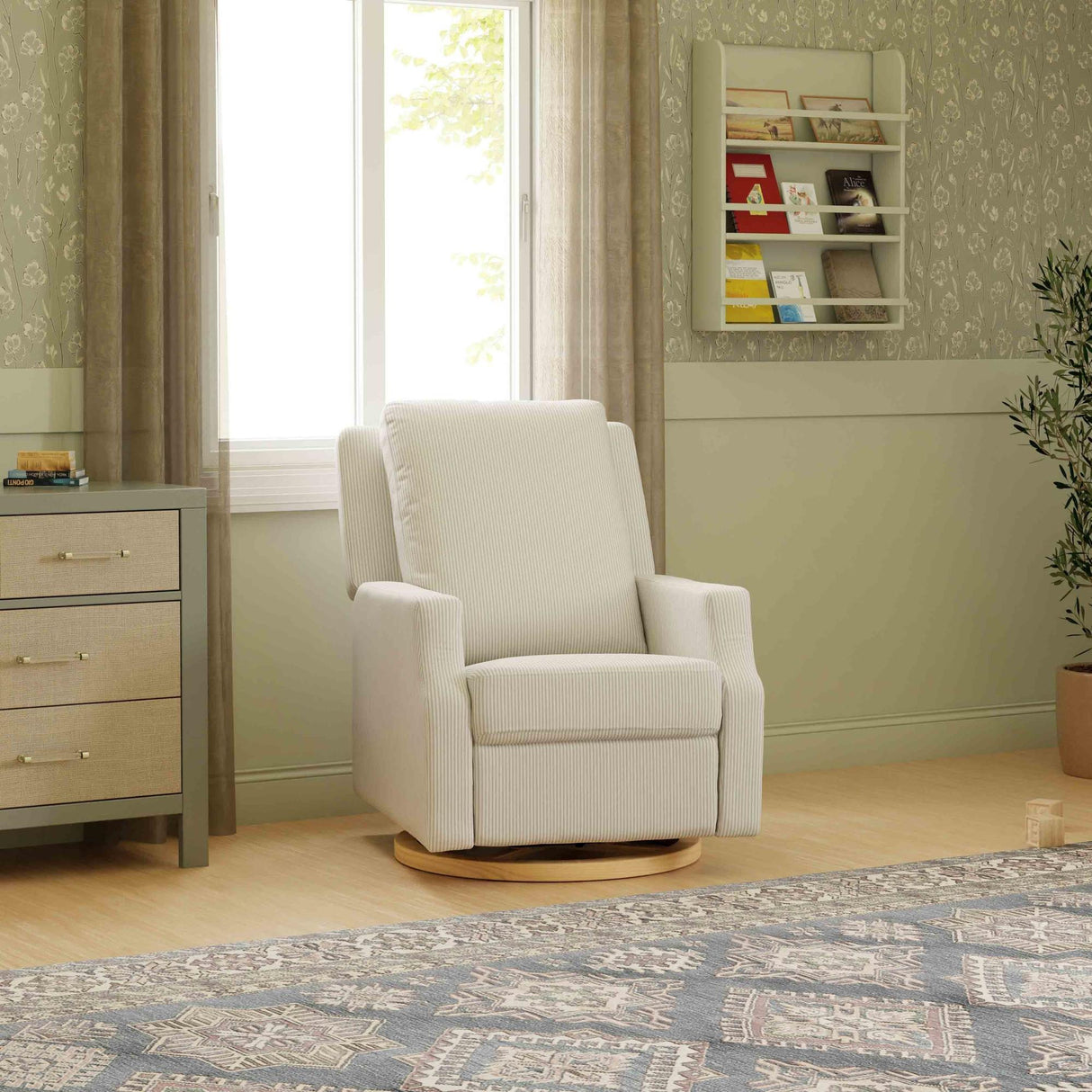 Namesake Crewe Electronic Recliner and Swivel Glider