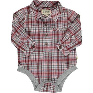 Jasper Woven Onesie by Me & Henry