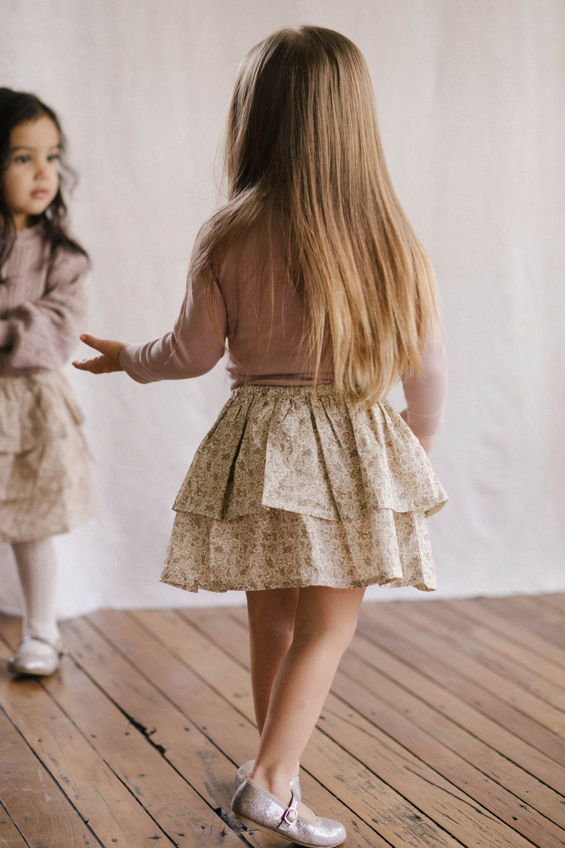 Organic Cotton Heidi Skirt - Lottie Floral by Jamie Kay