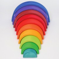 10 Piece Counting Rainbow by Grimm's
