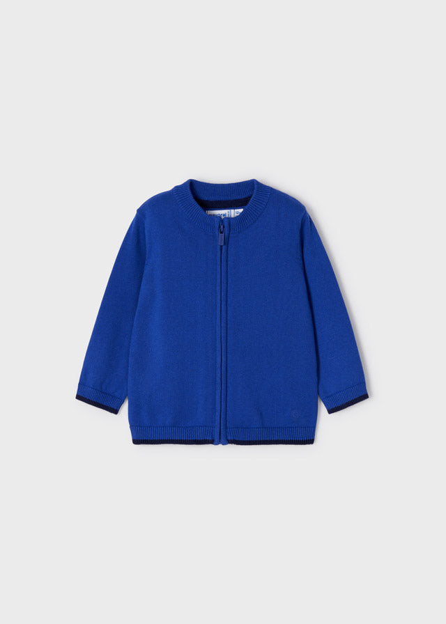 Basic Knitting Pullover in Klein Blue by Mayoral