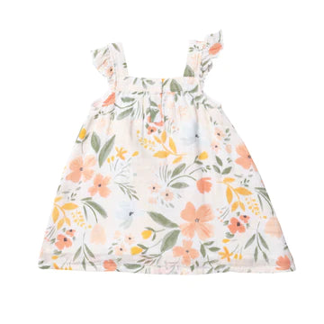 Angel Dear - Sundress & Diaper Cover - Pretty Garden