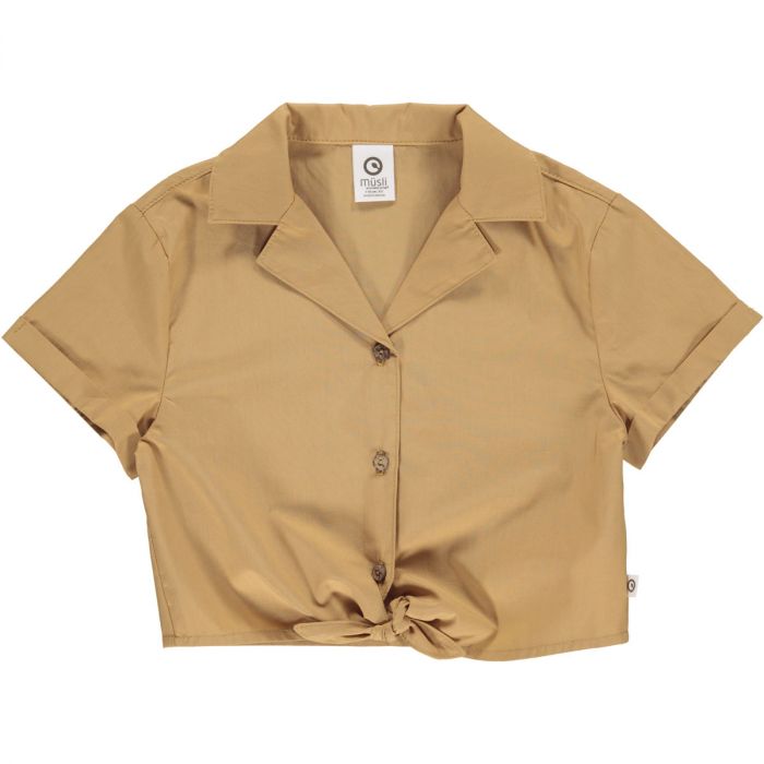 Poplin Crop Shirt by Müsli
