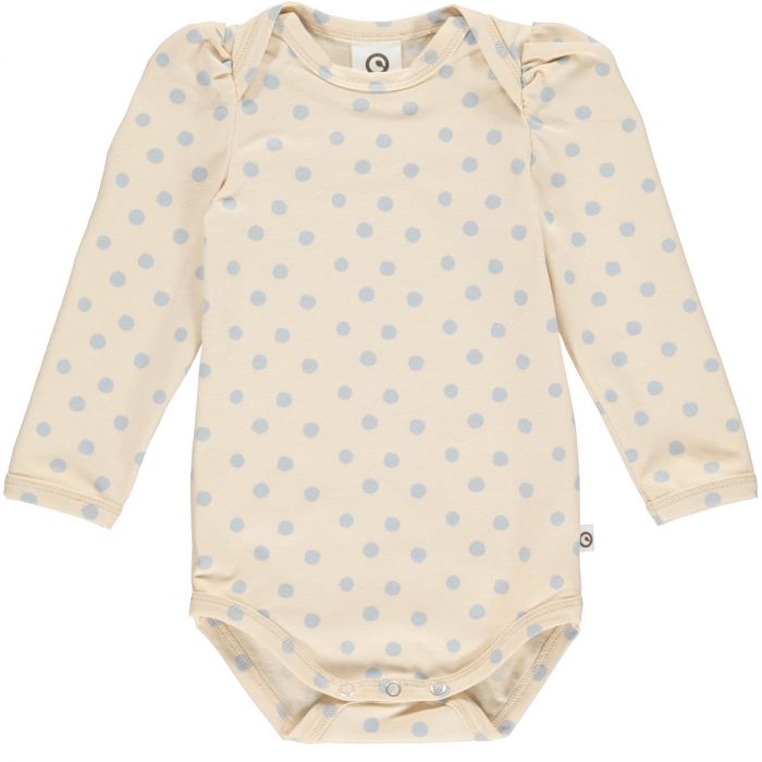 Long Sleeve Bodysuit in Dots by Müsli