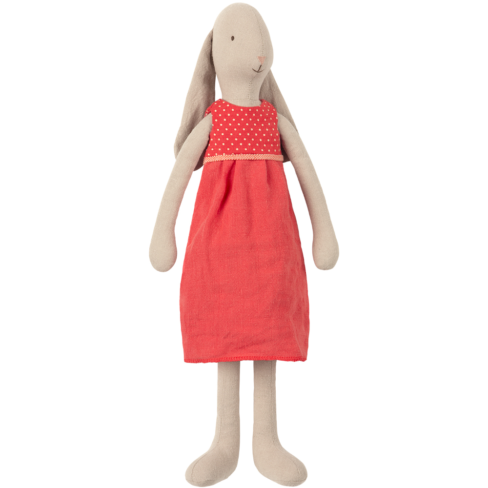 Bunny Size 3 in Red Dress by Maileg