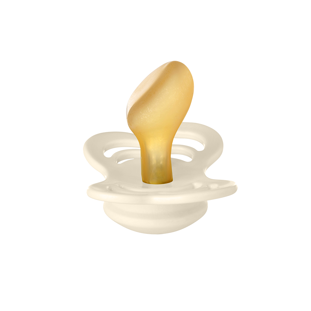 Couture Pacifier 2 Pack in Ivory by BIBS