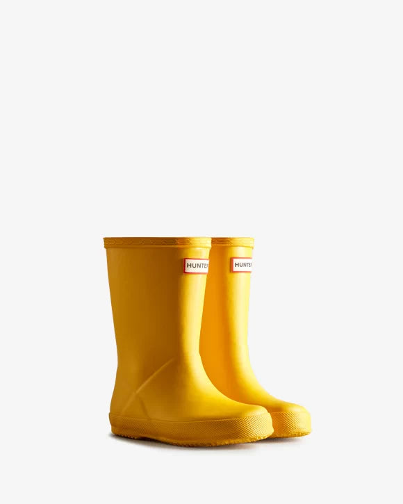 Little Kids Original First Classic Boot in Yellow by Hunter