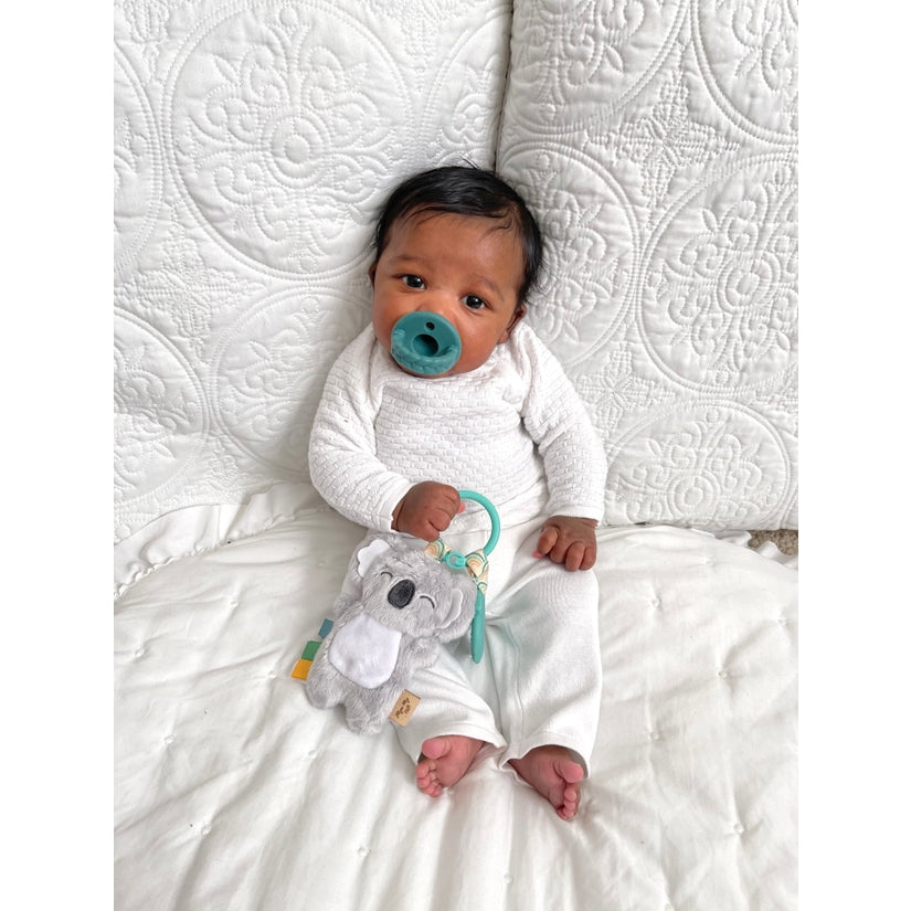 Sweetie Soother™ Pacifier Set in Deep Sea & Denim by Itzy Ritzy