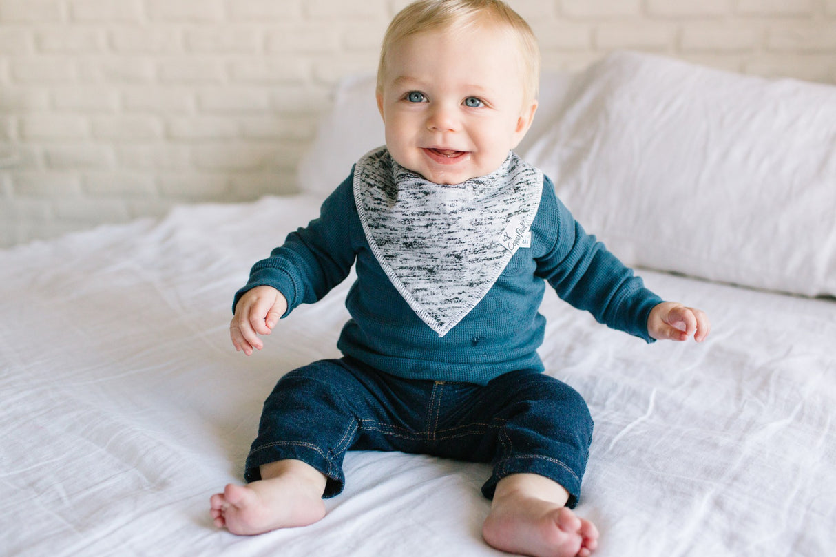 Baby Bandana Bibs in Max by Copper Pearl