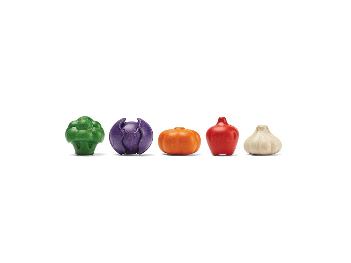 PlanToys - 5 Colors Veggie Set
