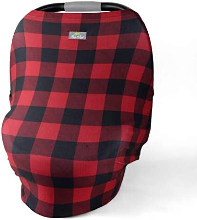 Mom Boss® 4-in-1 Multi-Use Nursing Cover and Scarf in Buffalo Plaid by Itzy Ritzy