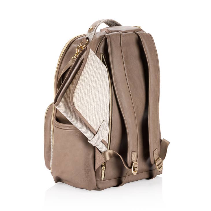 Itzy Ritzy - Vanilla Latte Boss Backpack™ Diaper Bag