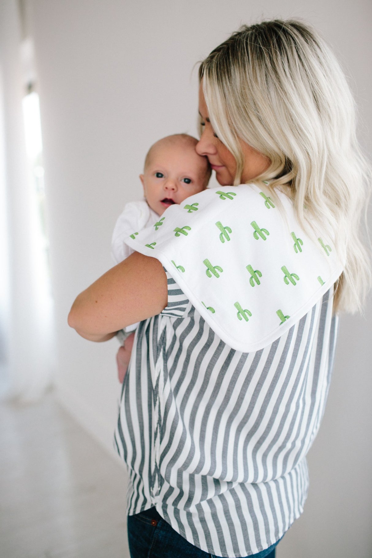 Burp Cloth Set in Phoenix by Copper Pearl