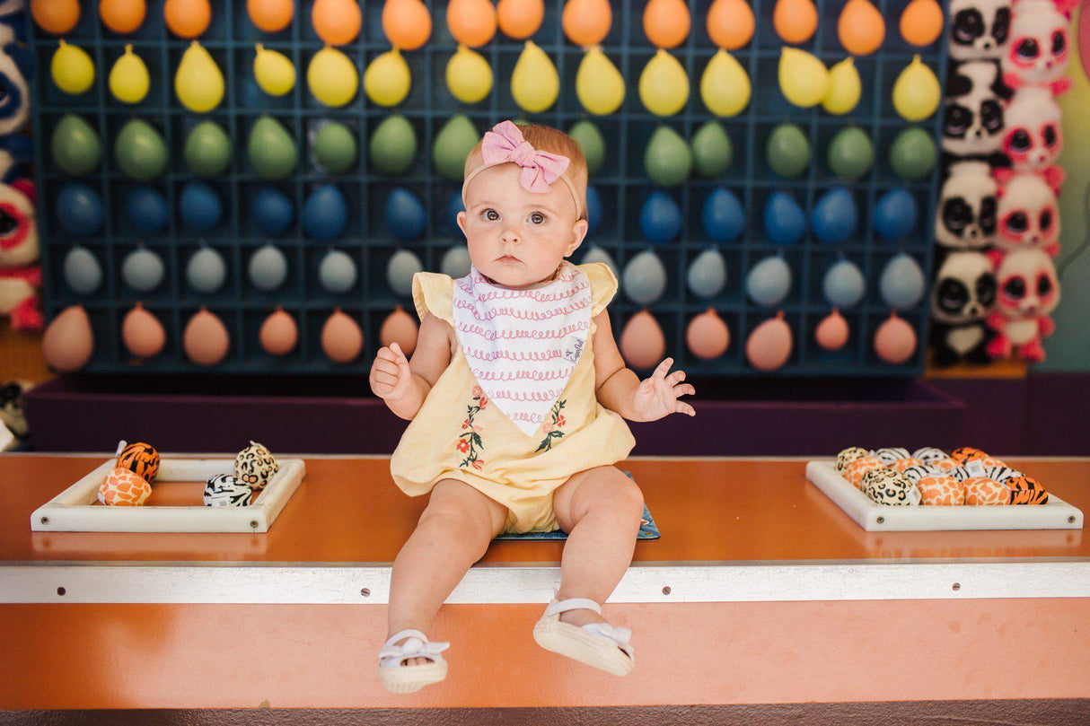 Baby Bandana Bibs in Lola Set by Copper Pearl