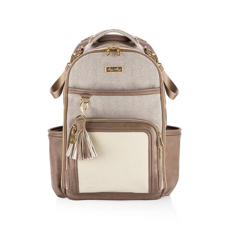 Itzy Ritzy - Vanilla Latte Boss Backpack™ Diaper Bag