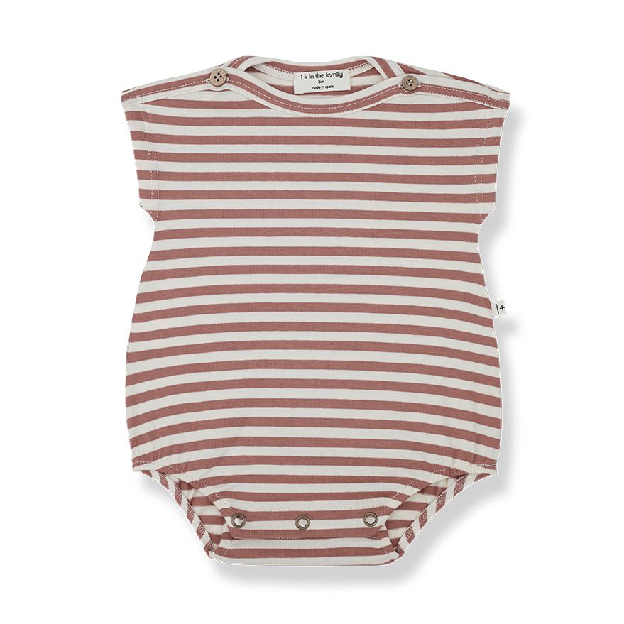 Oleg Short Sleeve Romper by 1 + in the family