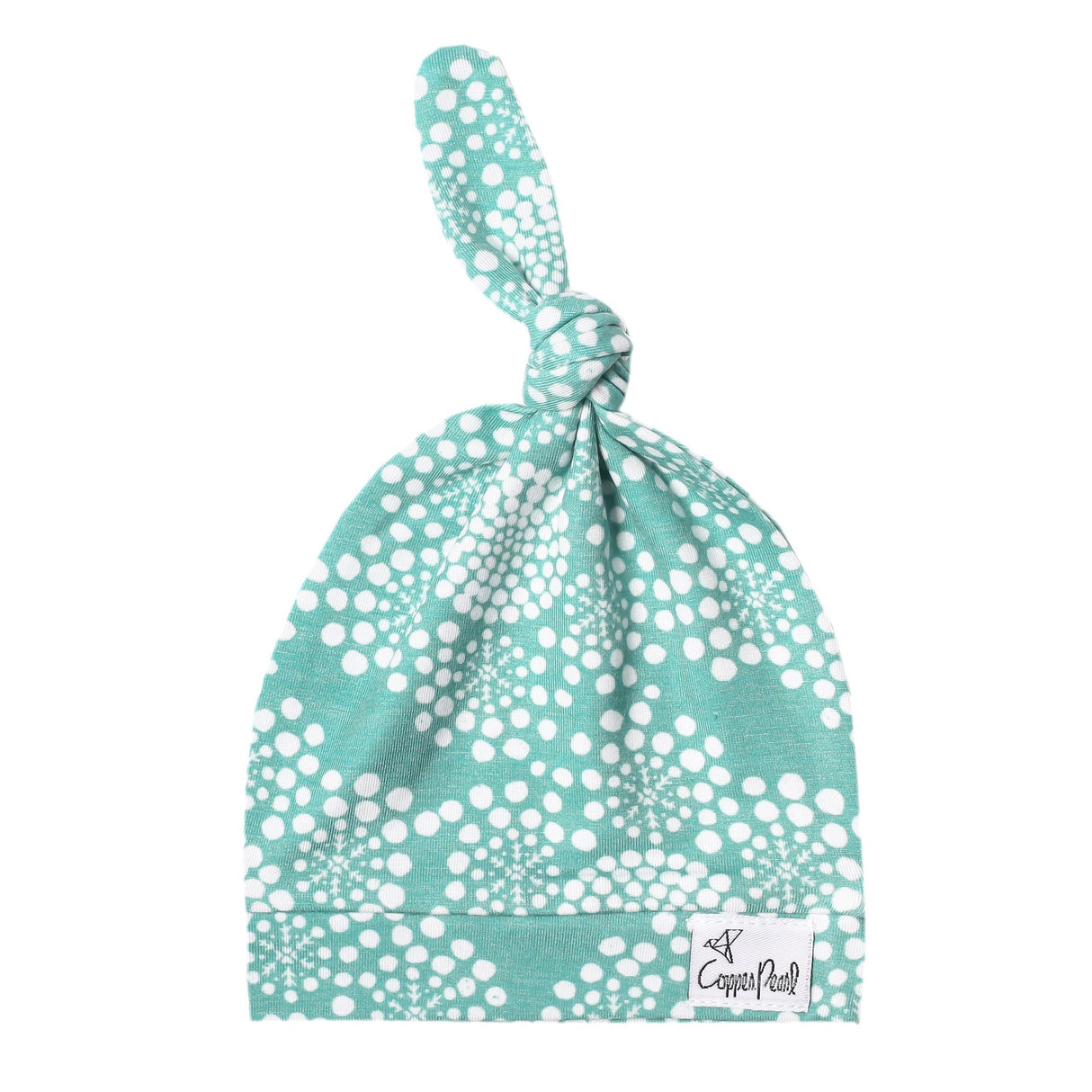 Top Knot Hat in Jane by Copper Pearl