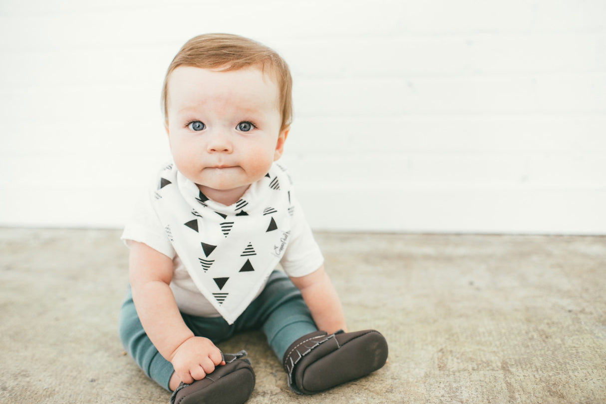 Baby Bandana Bibs in Shade Set by Copper Pearl