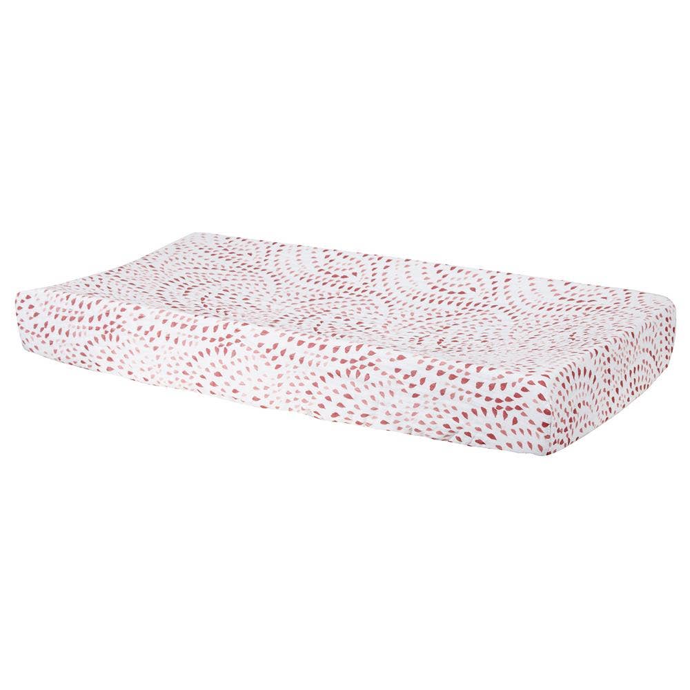 Bebe Au Lait - Rose Quartz Classic Muslin Changing Pad Cover