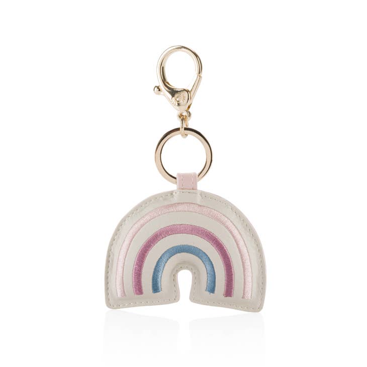 Pink Rainbow Charm Keychain by Itzy Ritzy