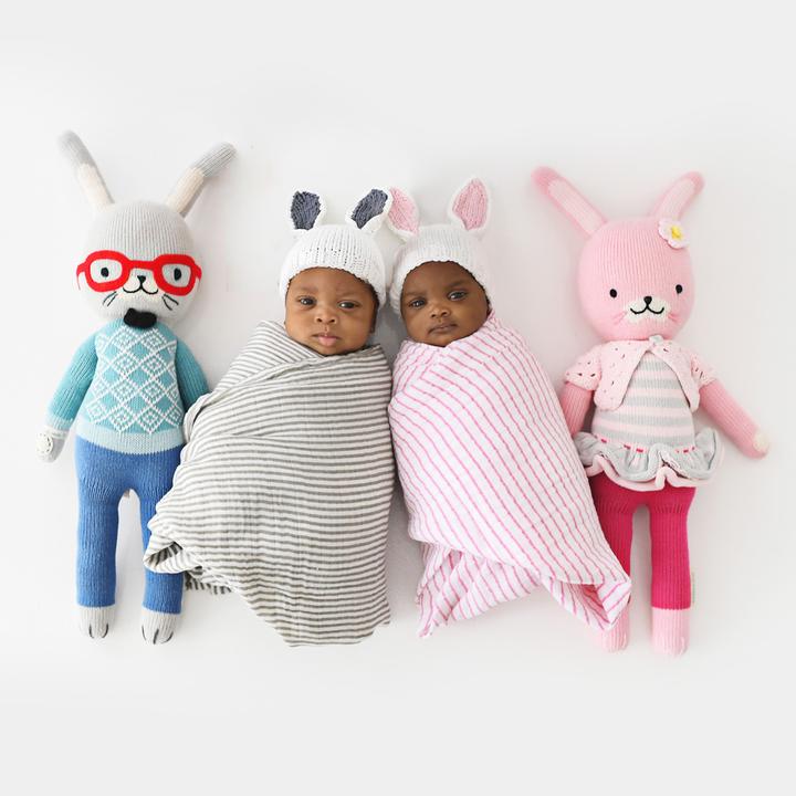 Benedict The Bunny in Little 13" by cuddle + kind