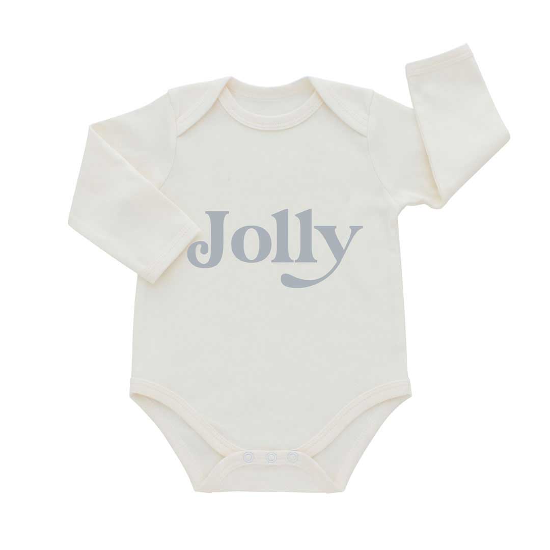 Jolly Christmas Long Sleeve Holiday Onesie