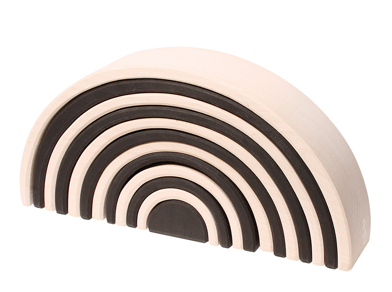 12 Piece Tunnel in Monochrome by Grimm's