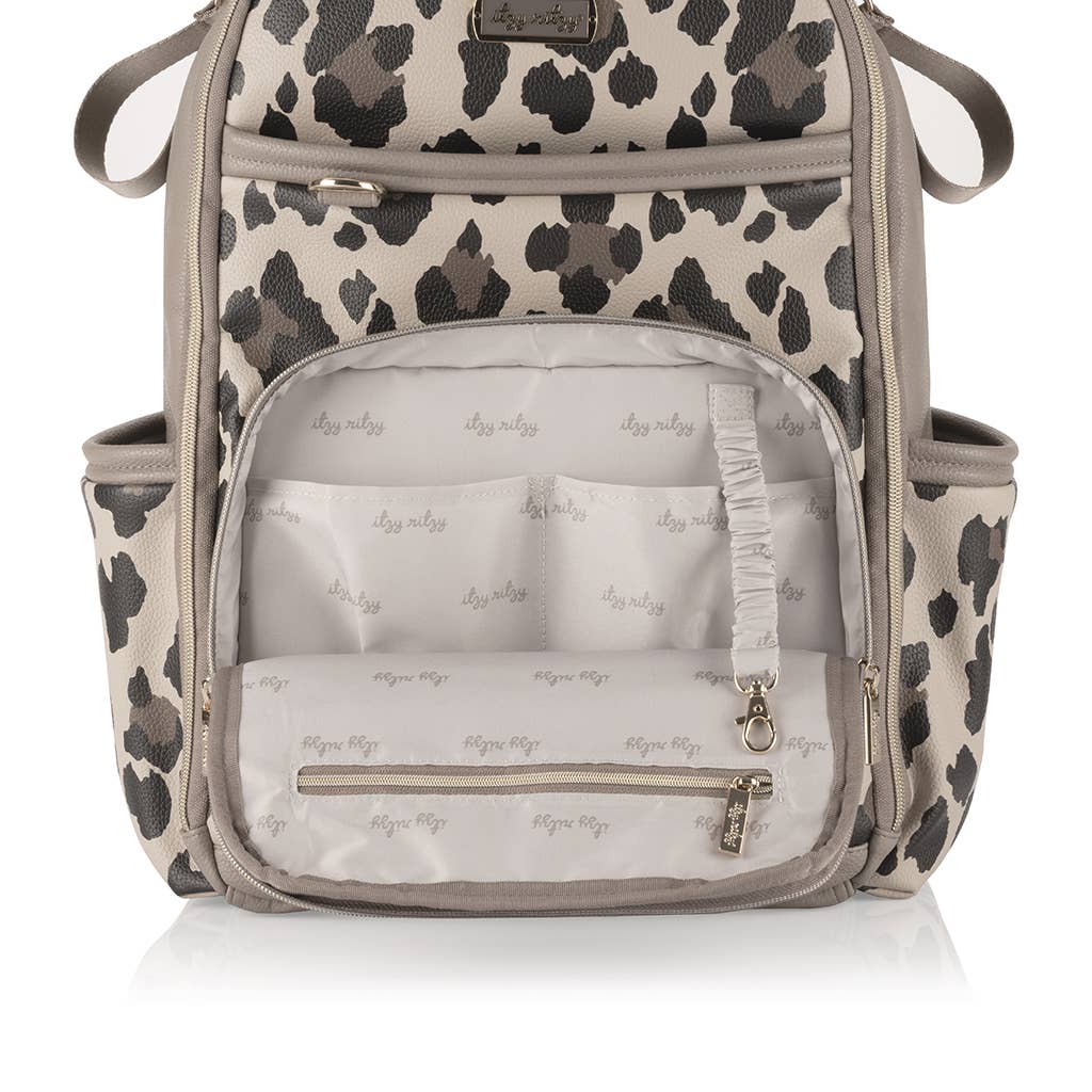 Leopard Boss Plus™ Backpack Diaper Bag by Itzy Ritzy