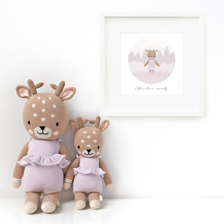 Violet The Fawn in Little 13" by cuddle + kind