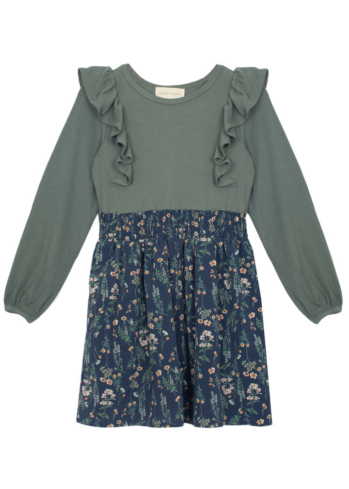 Perennial Woven & Knit Dress by Mabel + Honey