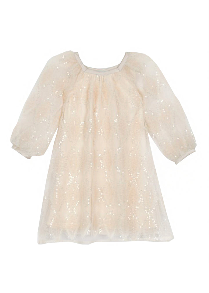 Fairy Tale Knit & Tulle Ivory Dress by Isobella & Chloe