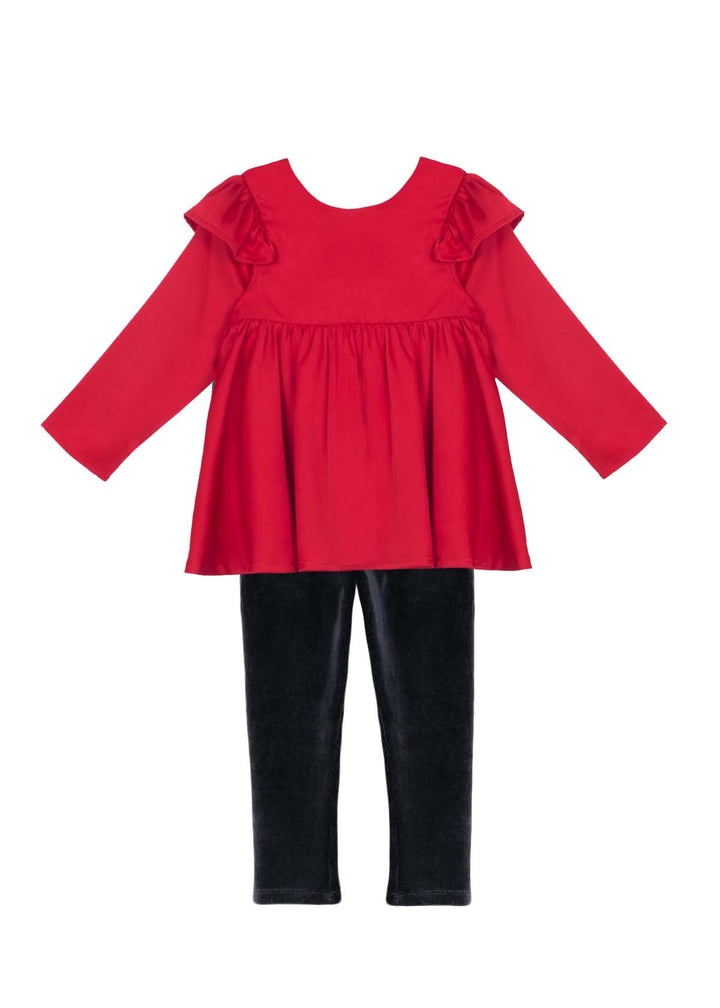 Sweet Scarlett Charmeuse 2 Piece Set by Isobella & Chloe