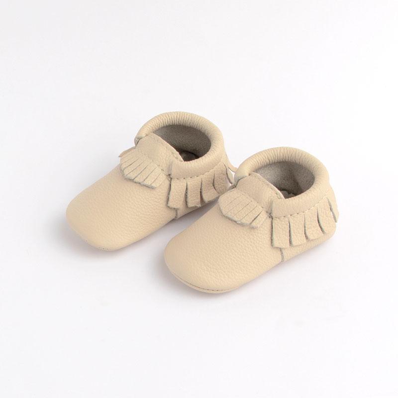 Mini Sole Moccasin in Birch by Freshly Picked